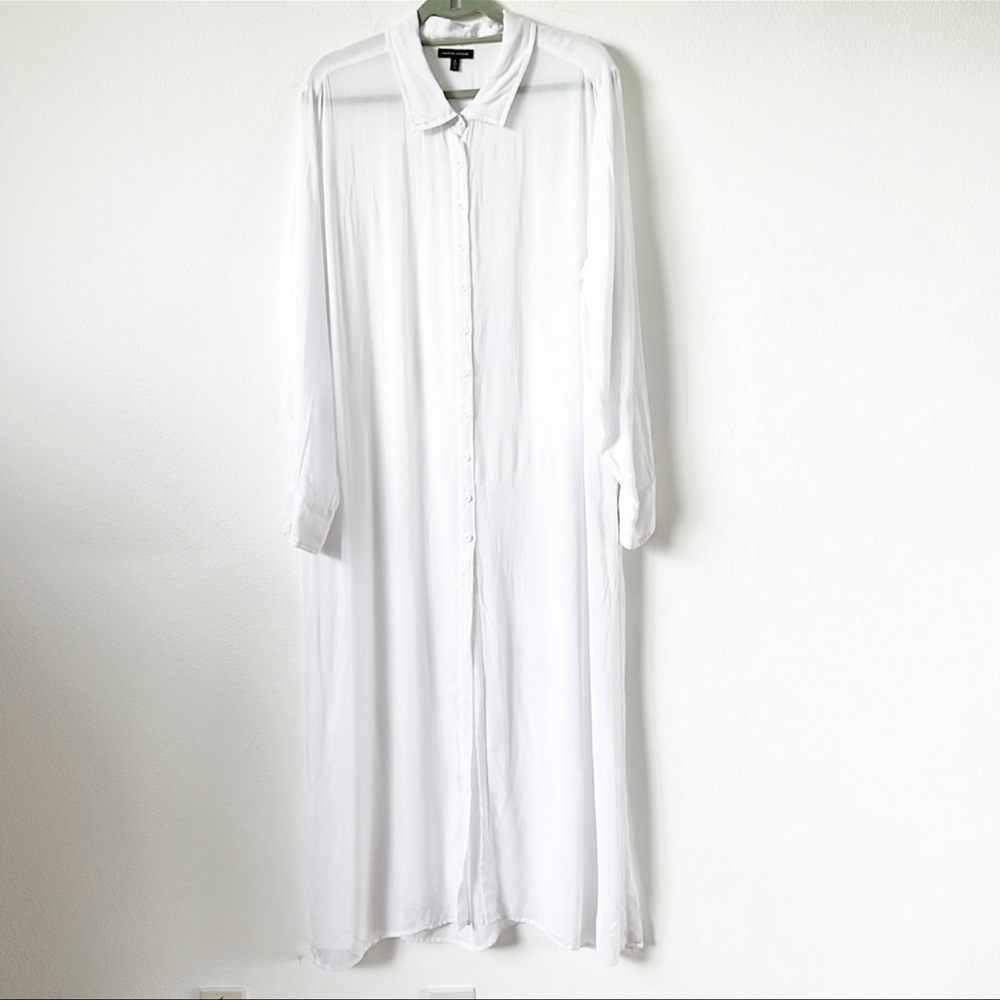 Universal Standard White Maxi Dress